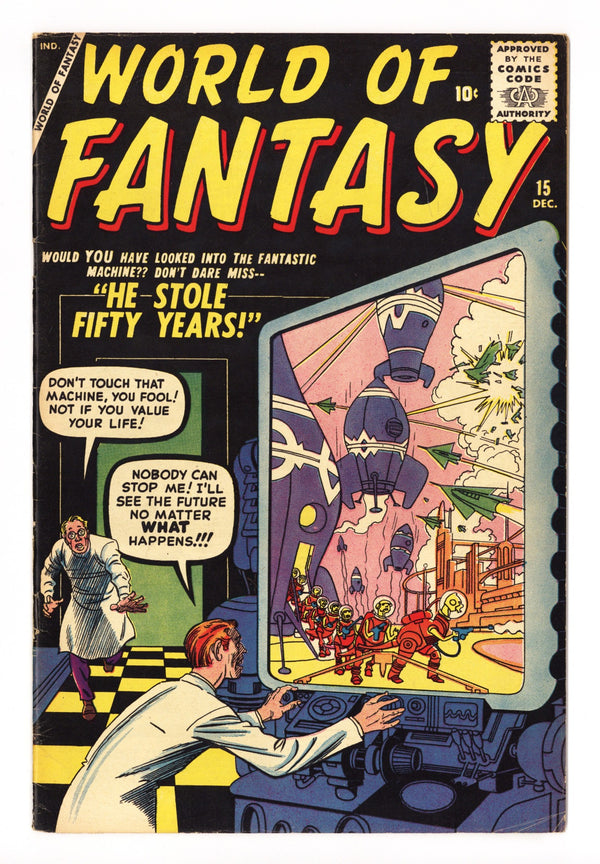World of Fantasy 15 FN+ (6.5) (1958)