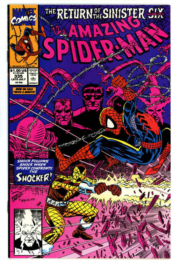 The Amazing Spider-Man Vol 1 335 VF (8.0) (1990)