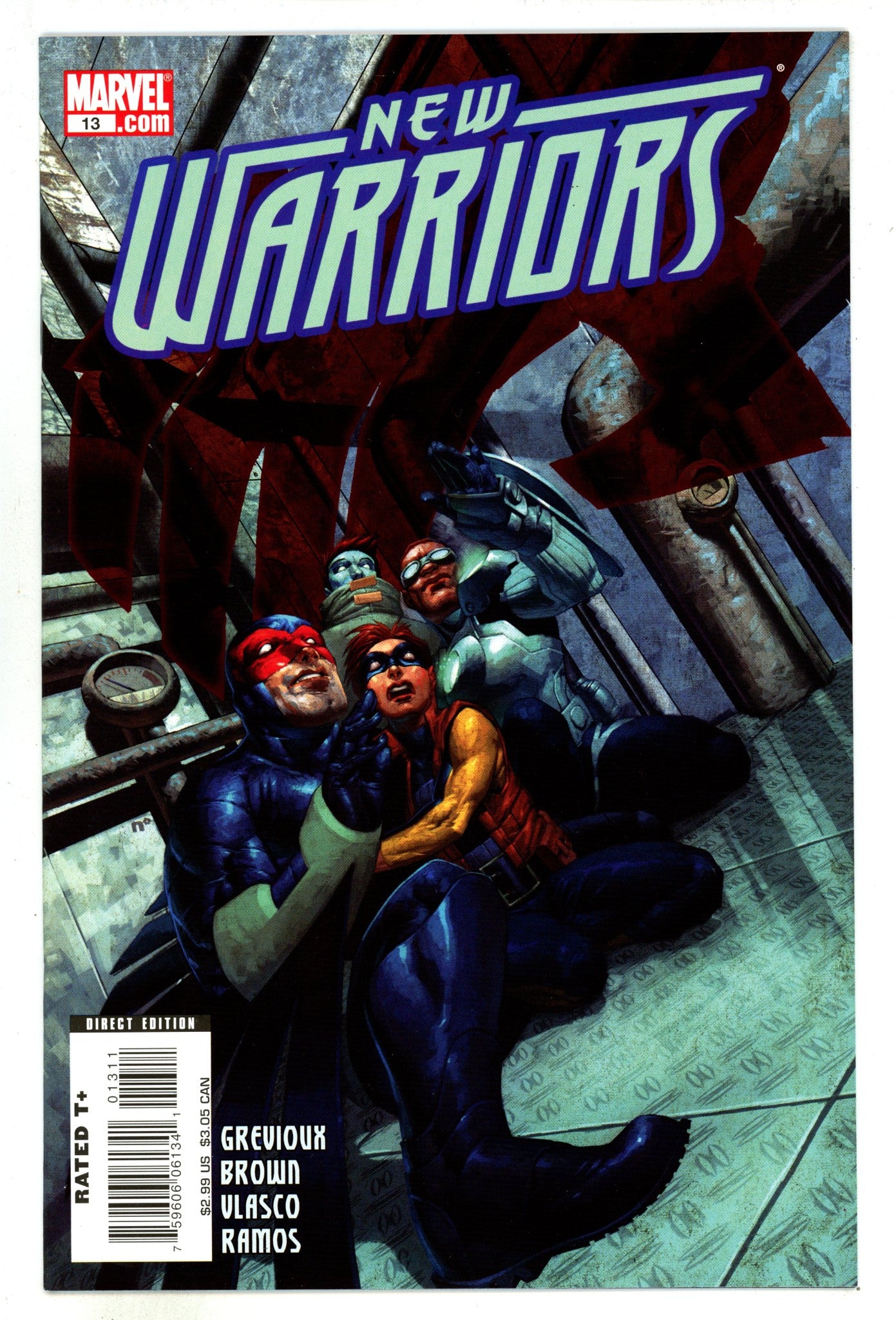 New Warriors Vol 4 13 High Grade (2008) 