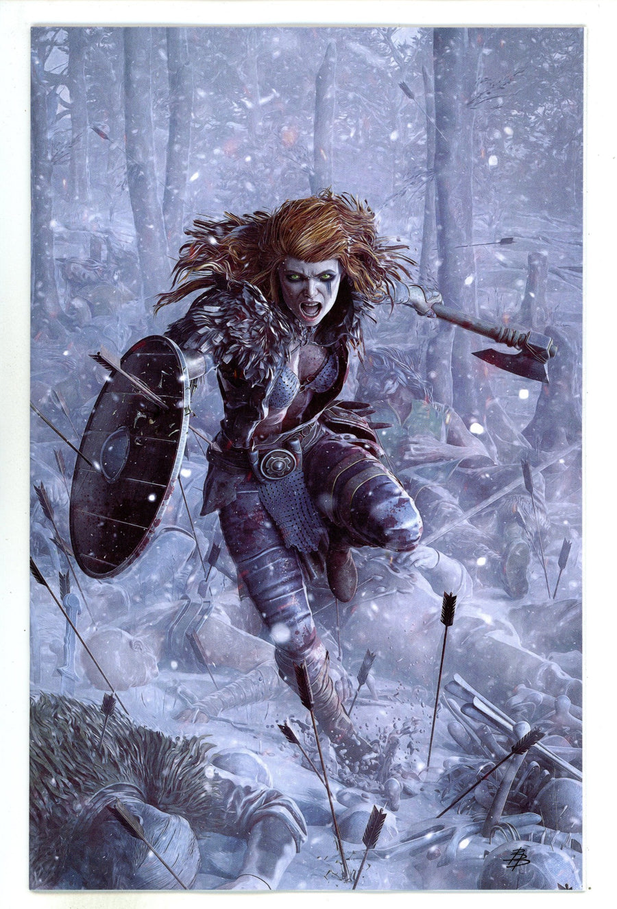 Red Sonja Vol 7 17 Barends Virgin Incentive Variant (2025)
