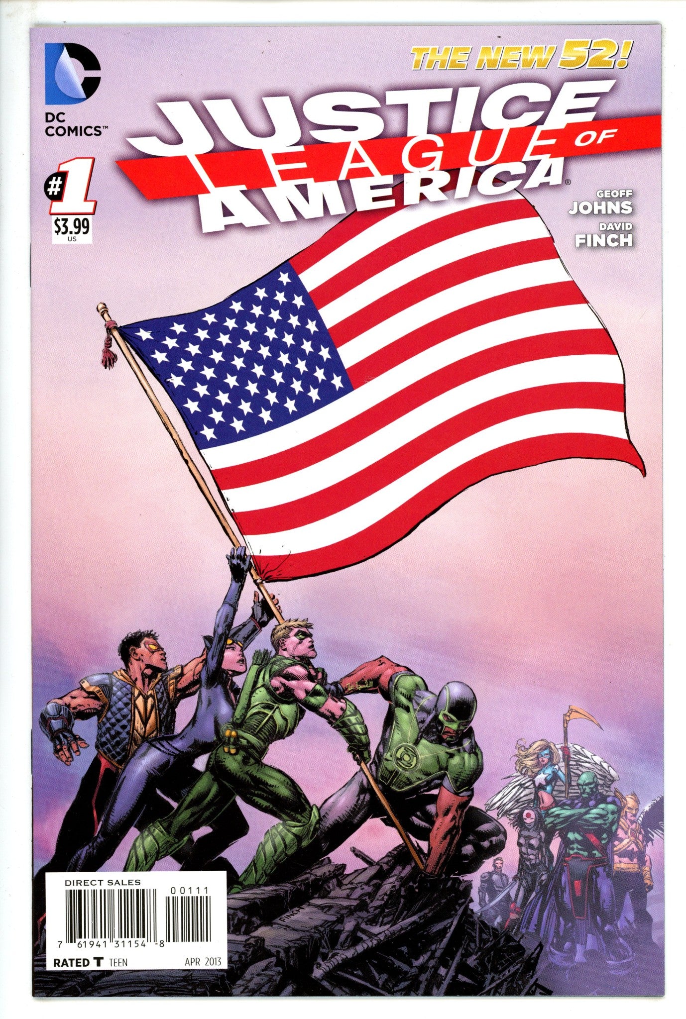 Justice League of America Vol 3 1High Grade(2013)