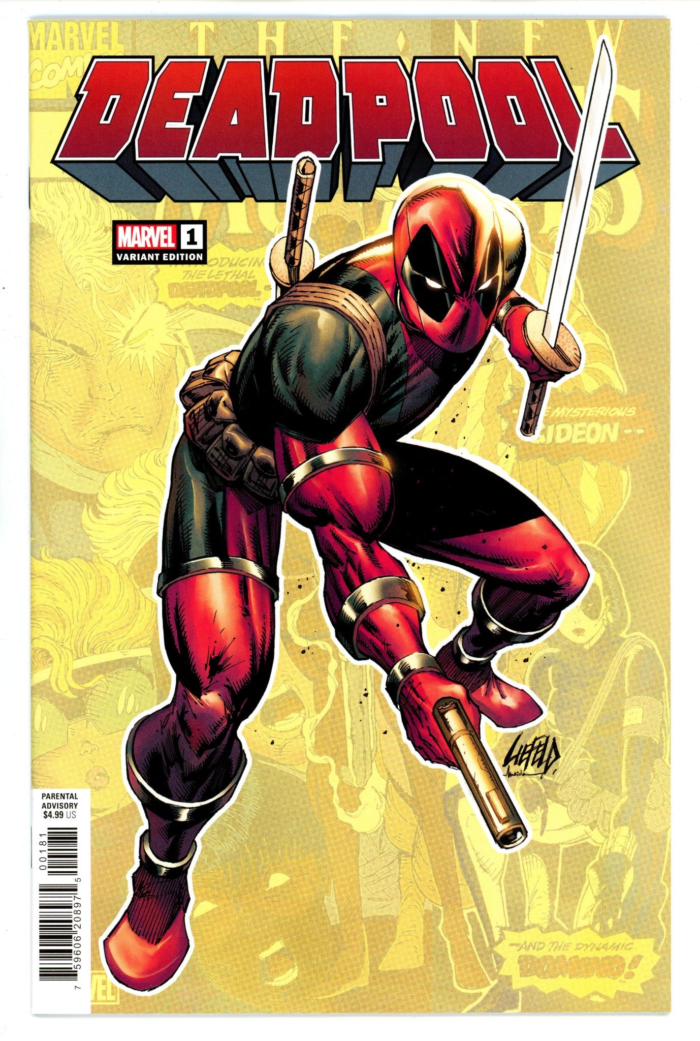 Deadpool Vol 9 1 Liefeld Variant (2024)