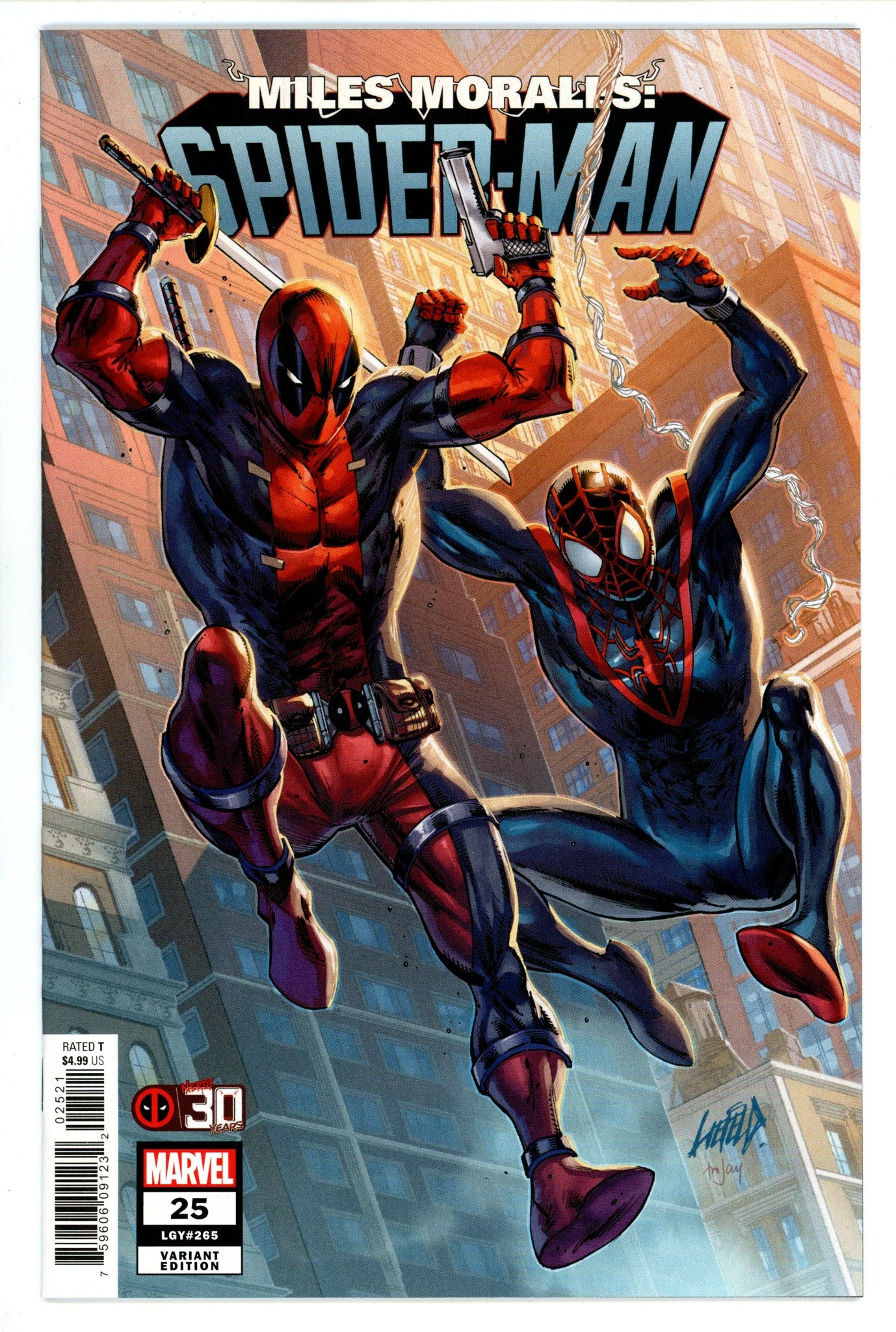 Miles Morales: Spider-Man Vol 1 25 (265)High Grade(2021) LiefledVariant