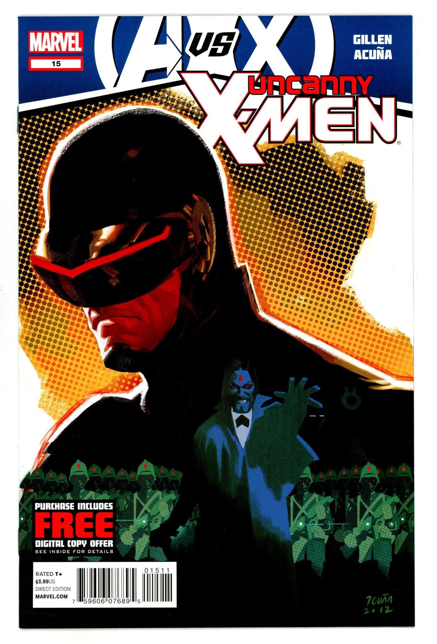 Uncanny X-Men Vol 2 15  High Grade  (2012)  