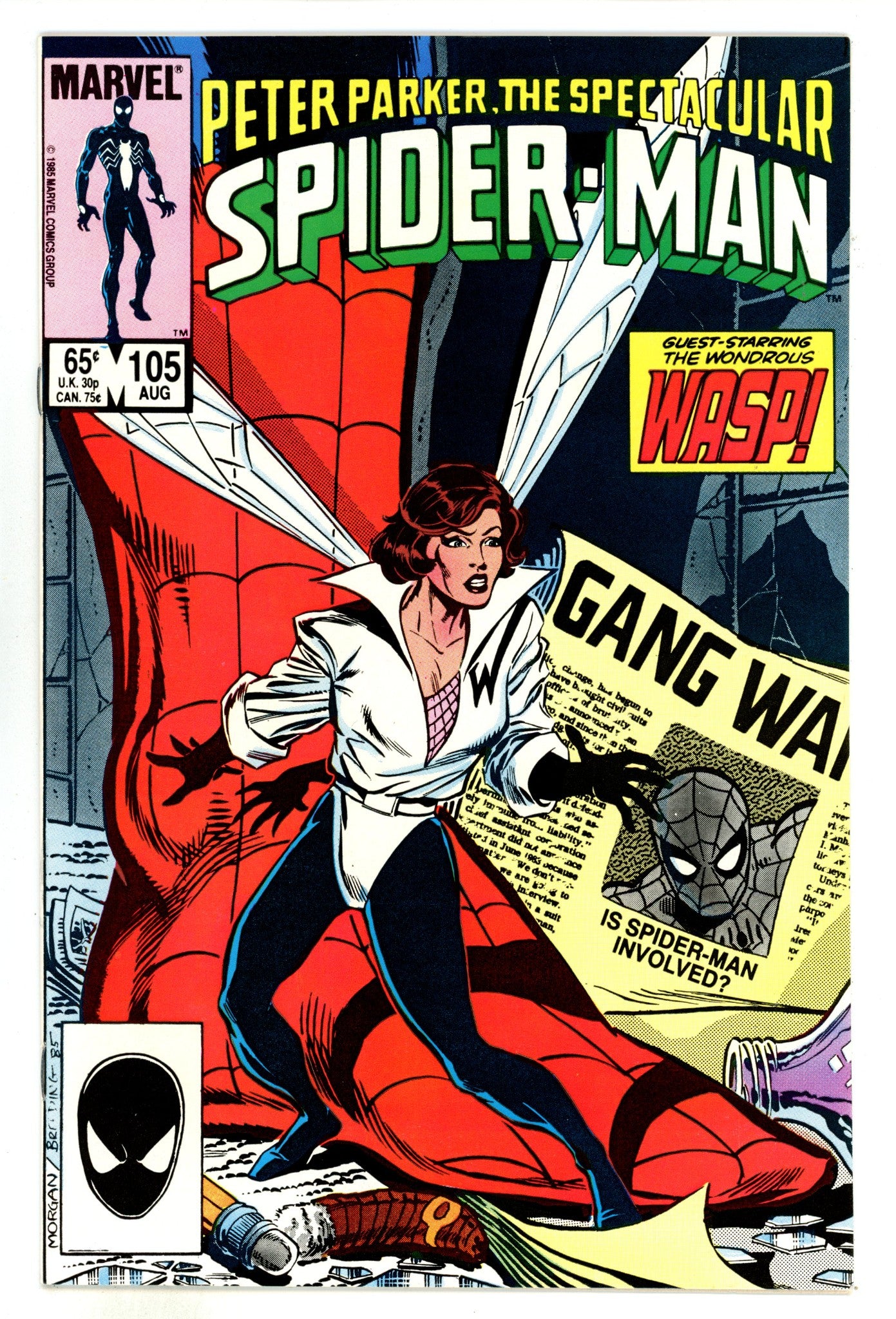The Spectacular Spider-Man Vol 1 105 High Grade (1985) 