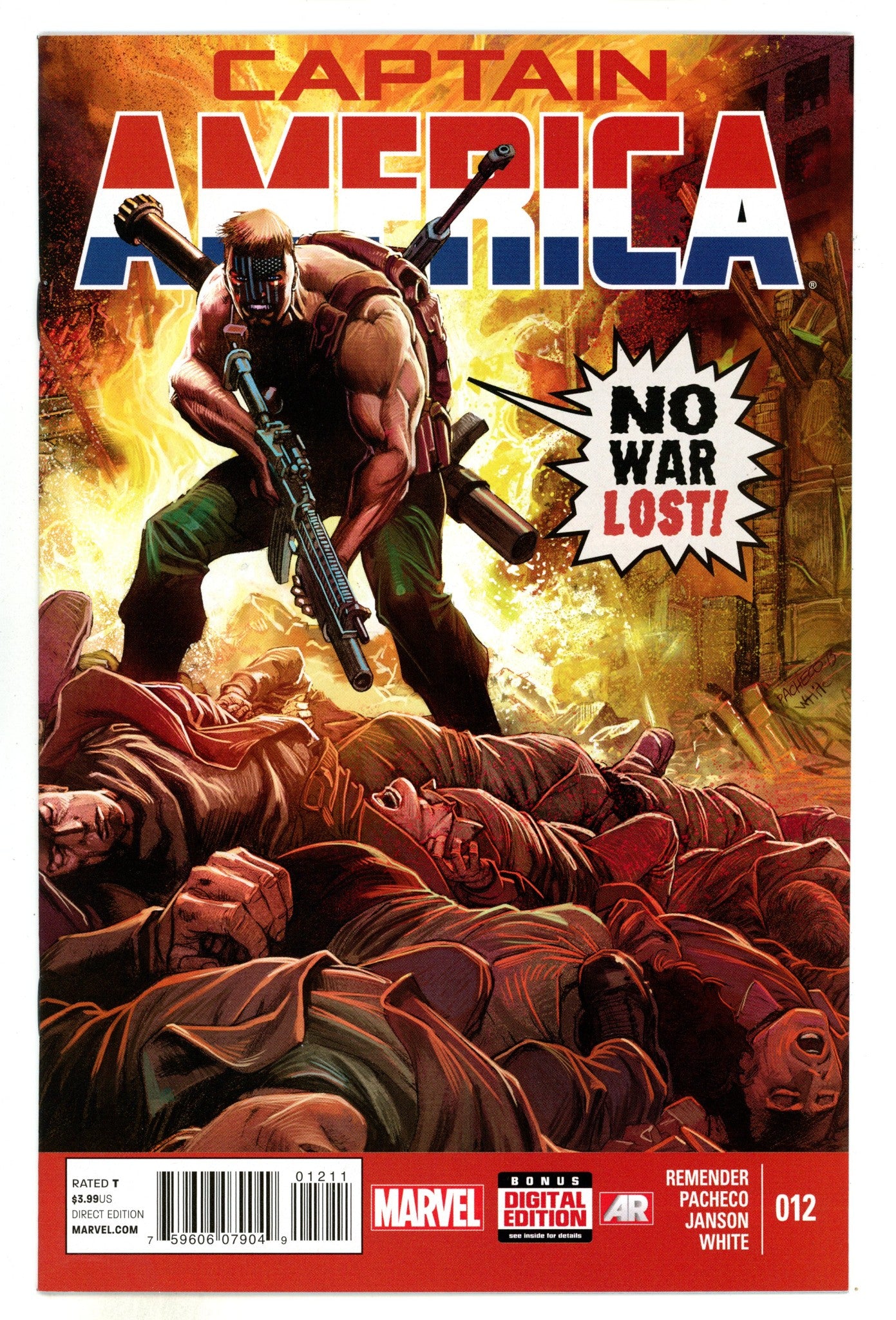 Captain America Vol 7 12 High Grade (2013) 