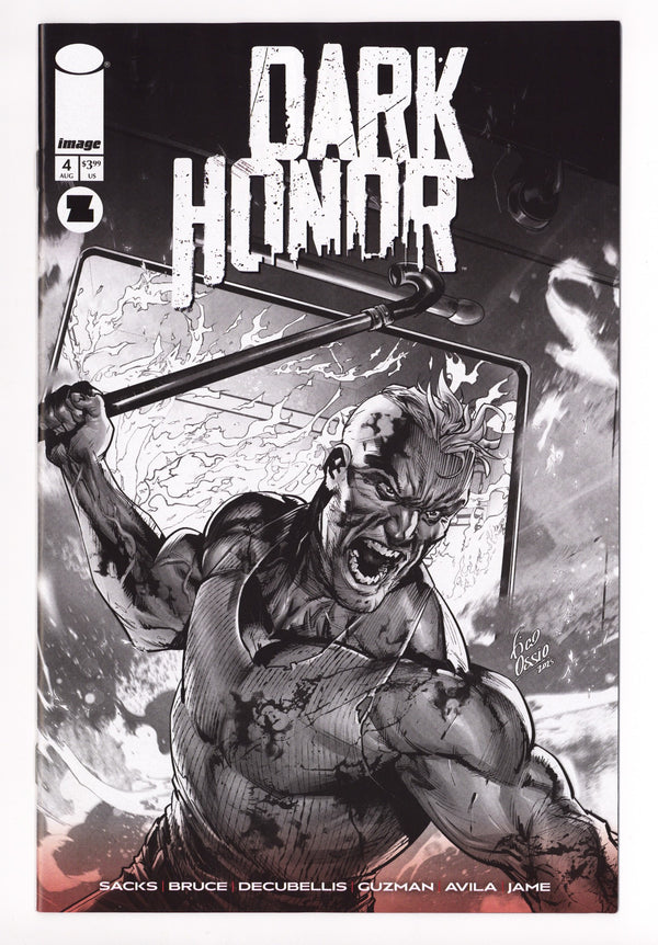 Dark Honor 4 Ossio B&W Incentive VF/NM (2025)
