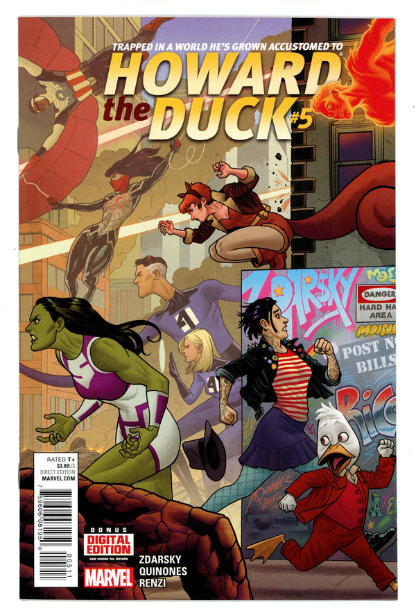 Howard the Duck Vol 4 5 High Grade (2015)