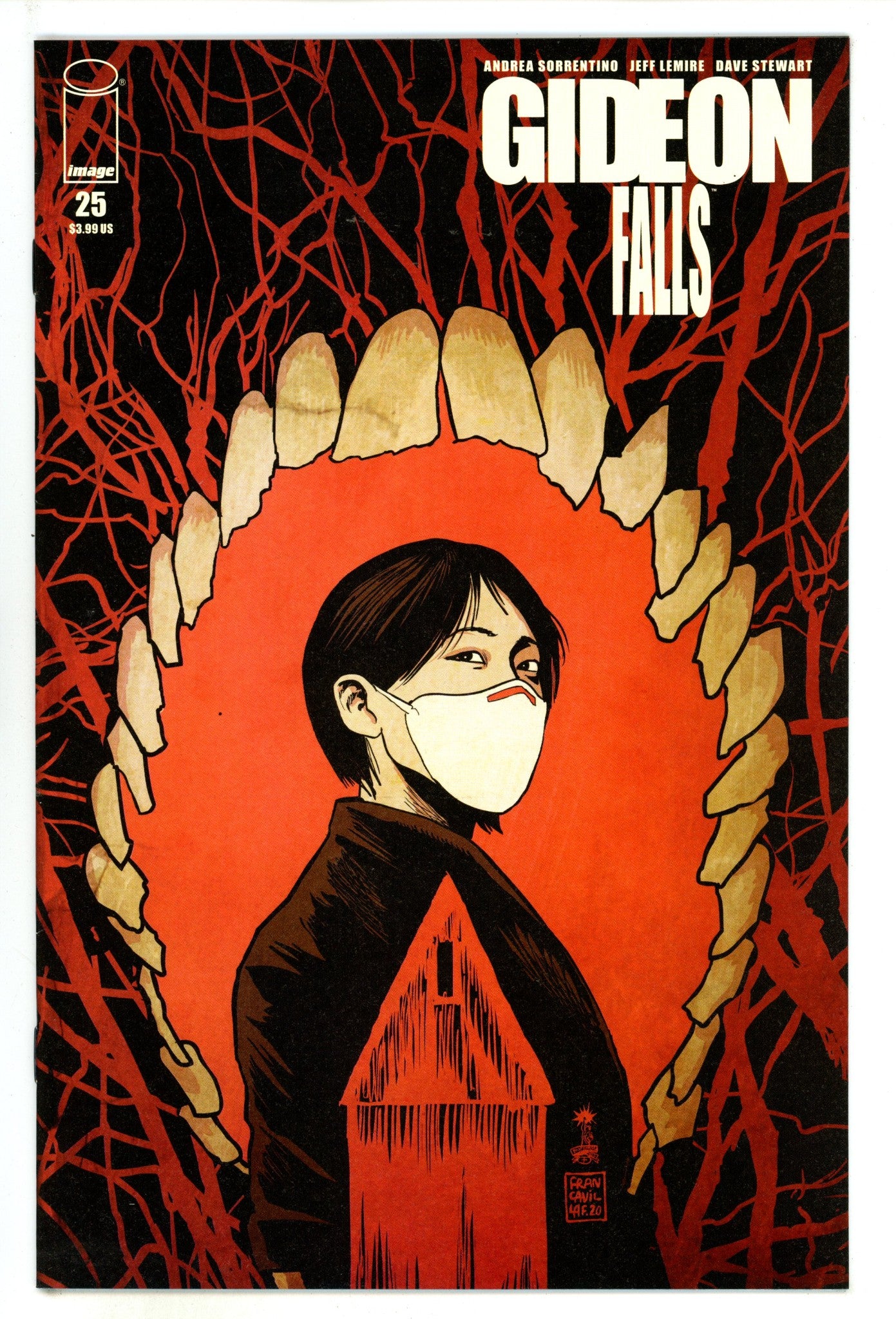 Gideon Falls   25  High Grade   (2020) Francavilla     Variant  