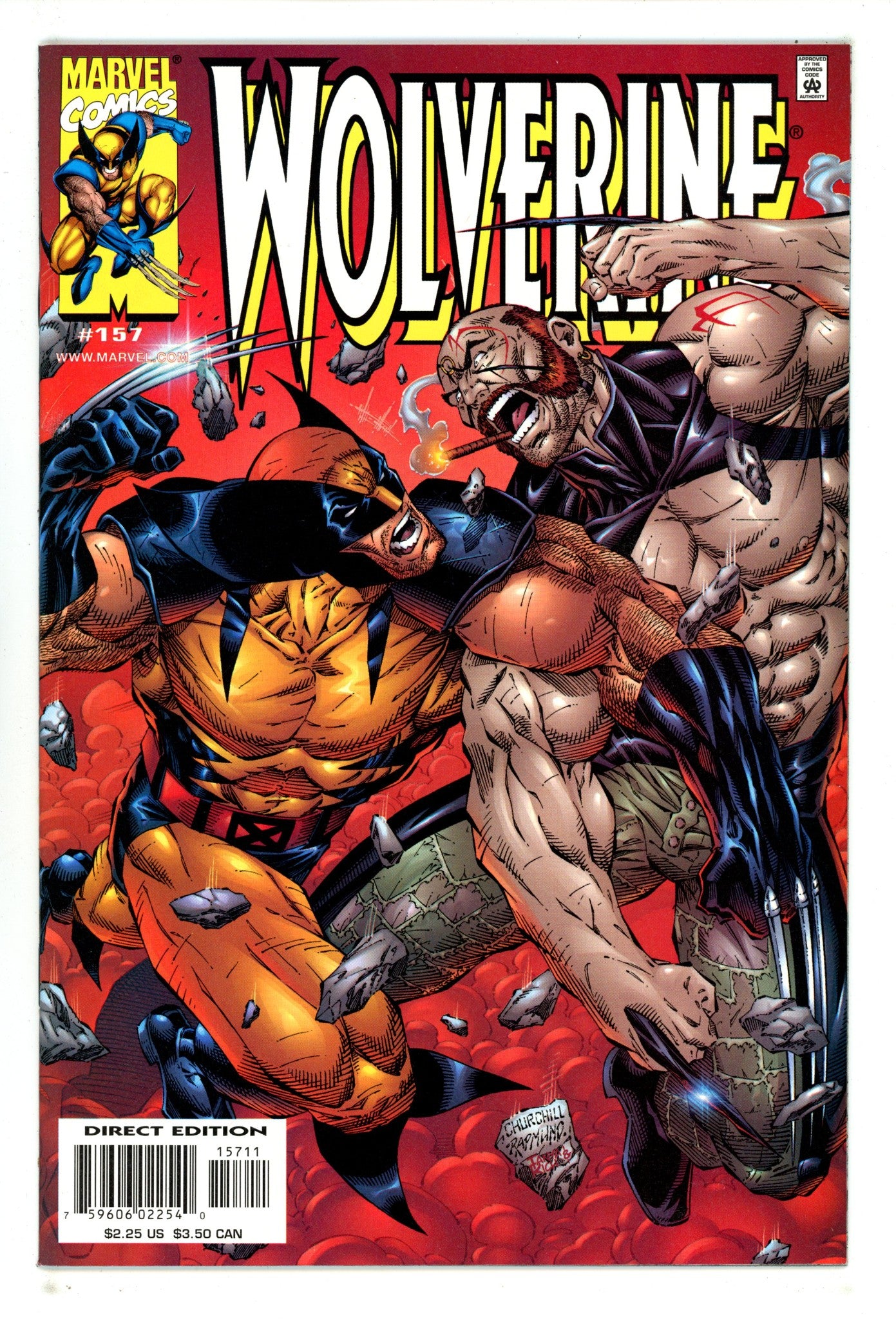 Wolverine Vol 2 157 High Grade (2000) 