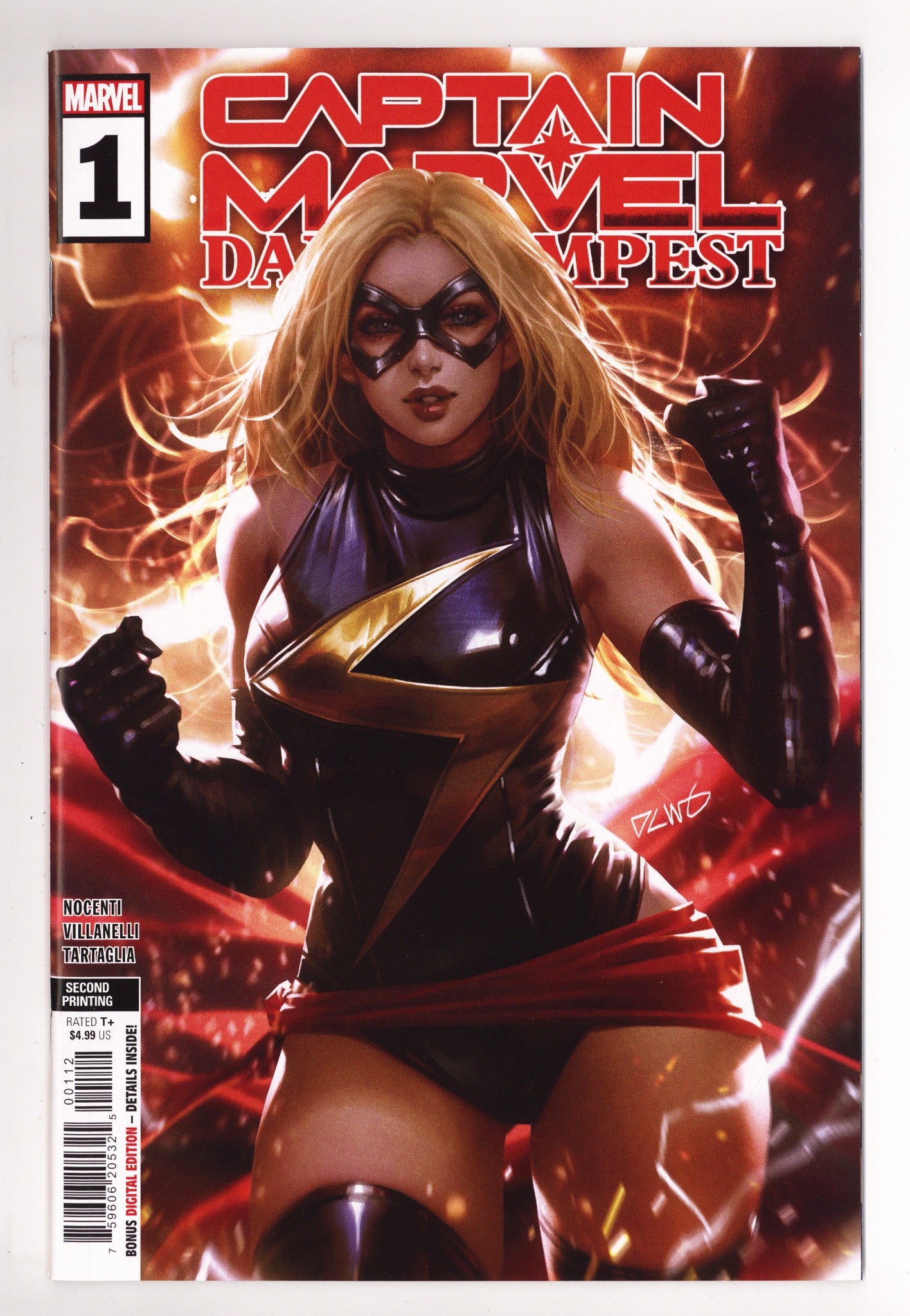 Captain Marvel: Dark Tempest 1 High Grade (2023) 2nd Print 