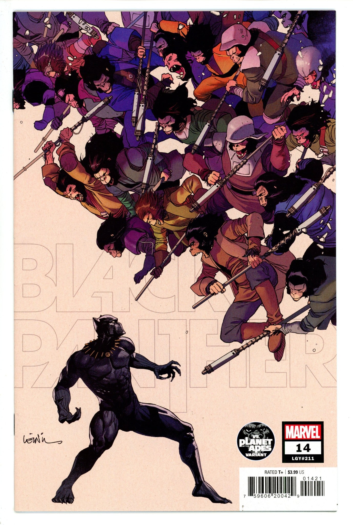 Black Panther Vol 8 14 (211) High Grade (2023) Yu Variant 