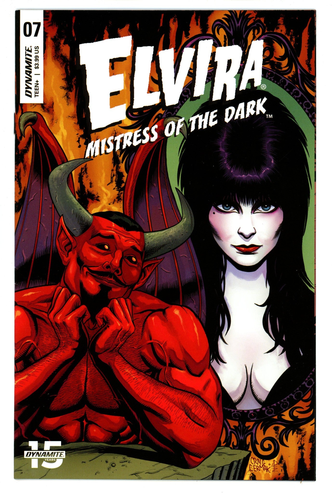 Elvira Mistress of the Dark 7 High Grade (2019) Cermak Variant 