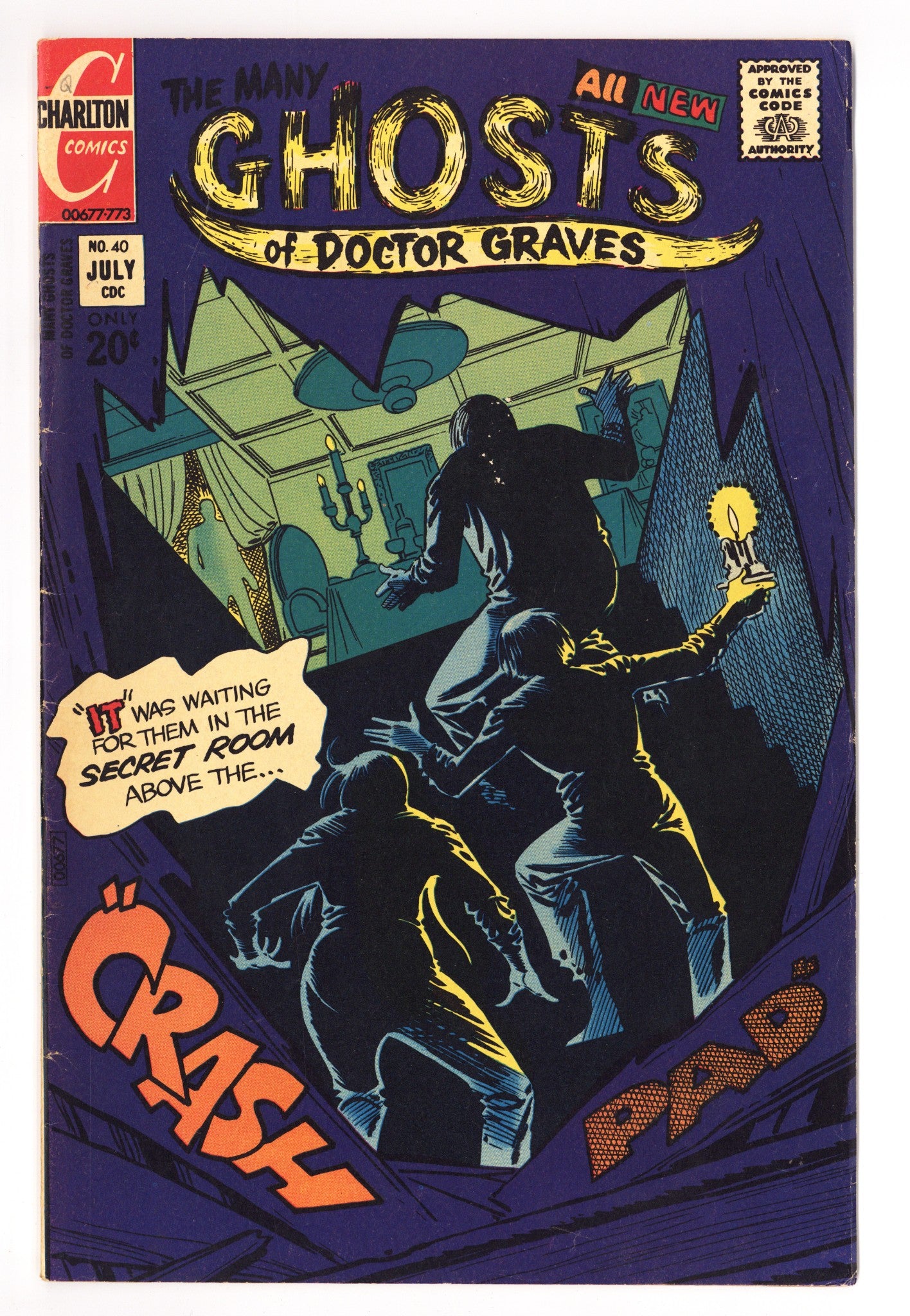 The Many Ghosts of Dr. Graves 40 Mid Grade (1973) 