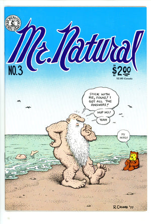 Mr. Natural 3 7Th Print VF+ (1986)