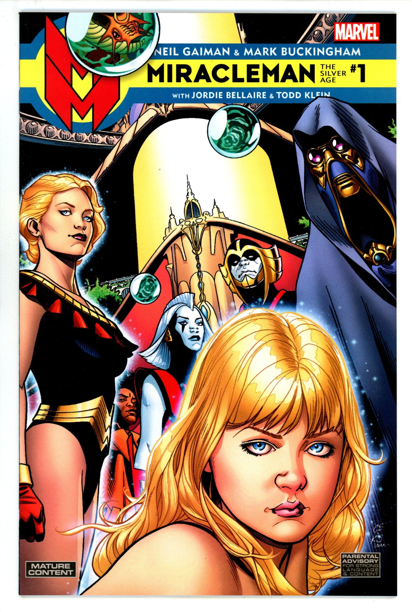 Miracleman by Gaiman and Buckingham: The Silver Age 1 (23) High Grade (2022) Sprouse Variant 