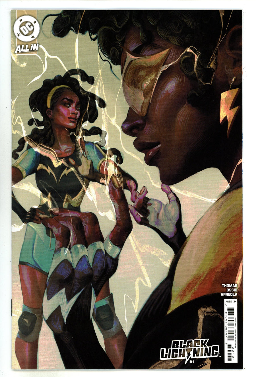 Black Lightning Vol 3 1 Nneka  Incentive Variant NM  (2024)