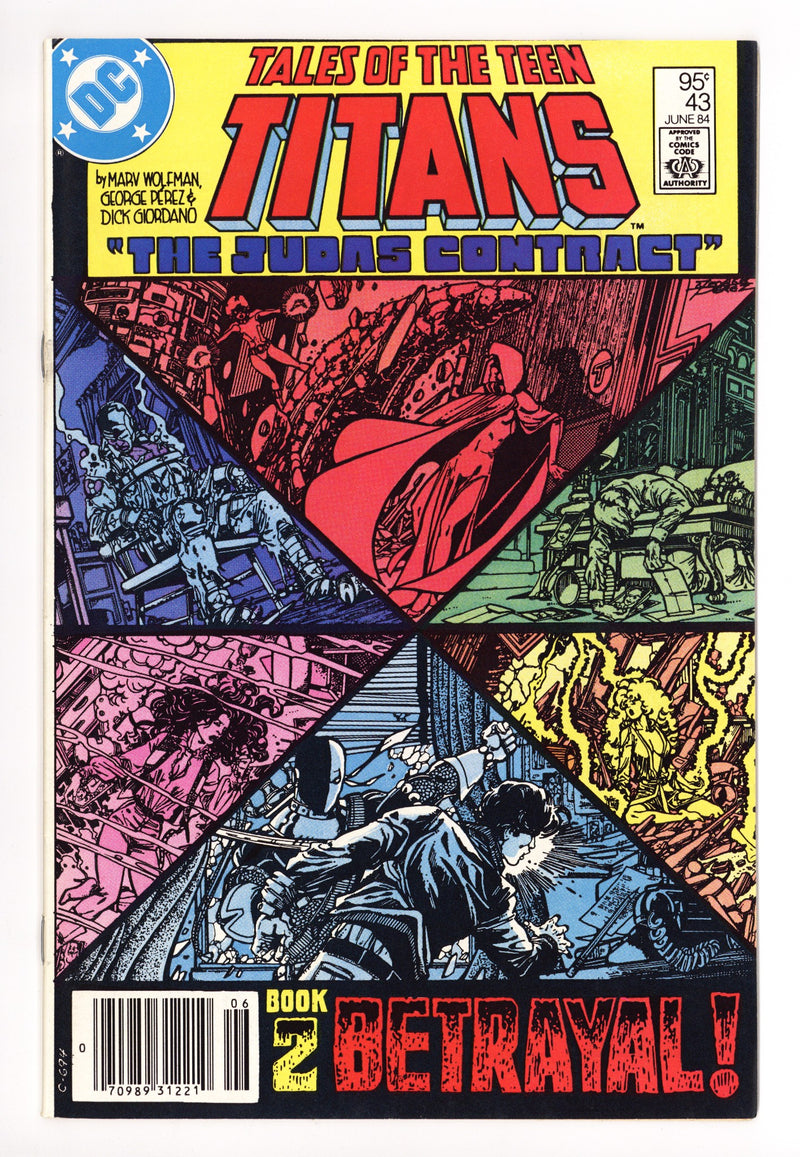 Tales of the Teen Titans 43 VF/NM (9.0) (1984) Canadian Price Variant 
