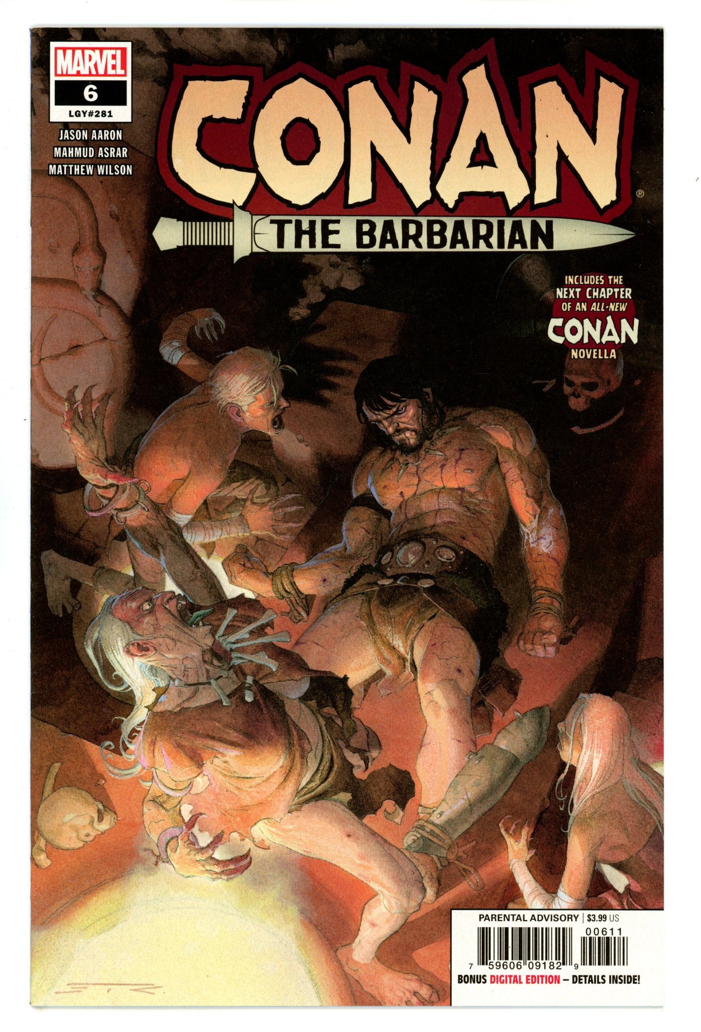 Conan the Barbarian Vol 3 6 (281) High Grade (2019) 
