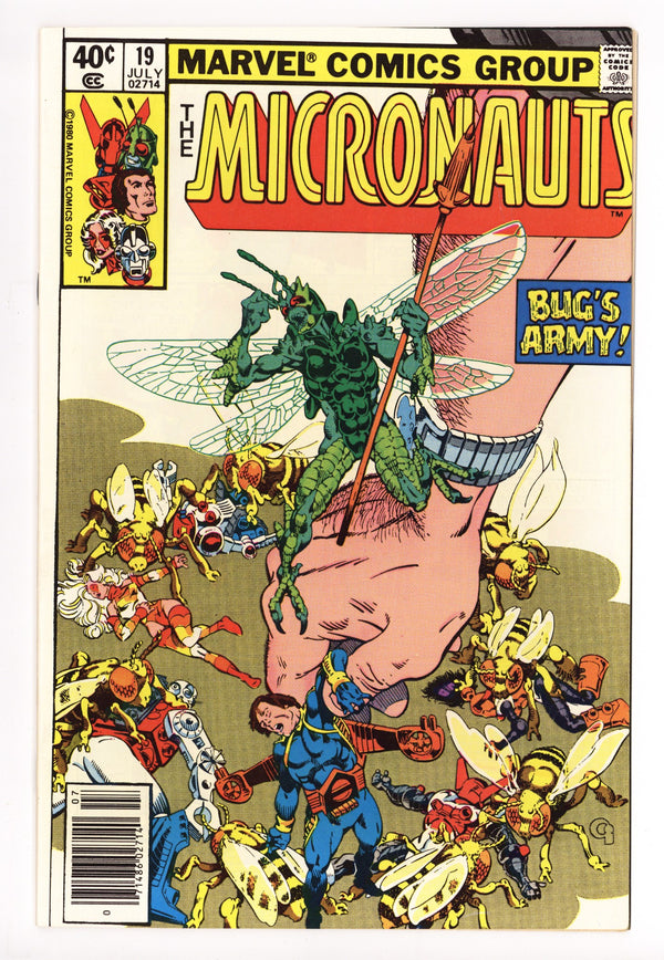 Micronauts Vol 1 19 High Grade (1980) Newsstand