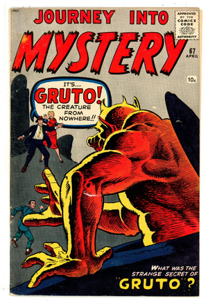 Journey into Mystery Vol 1 67 VG (4.0) (1961) 