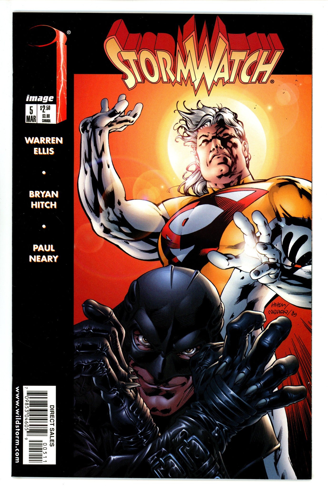 StormWatch Vol 2 5 Hitch Variant (1998)