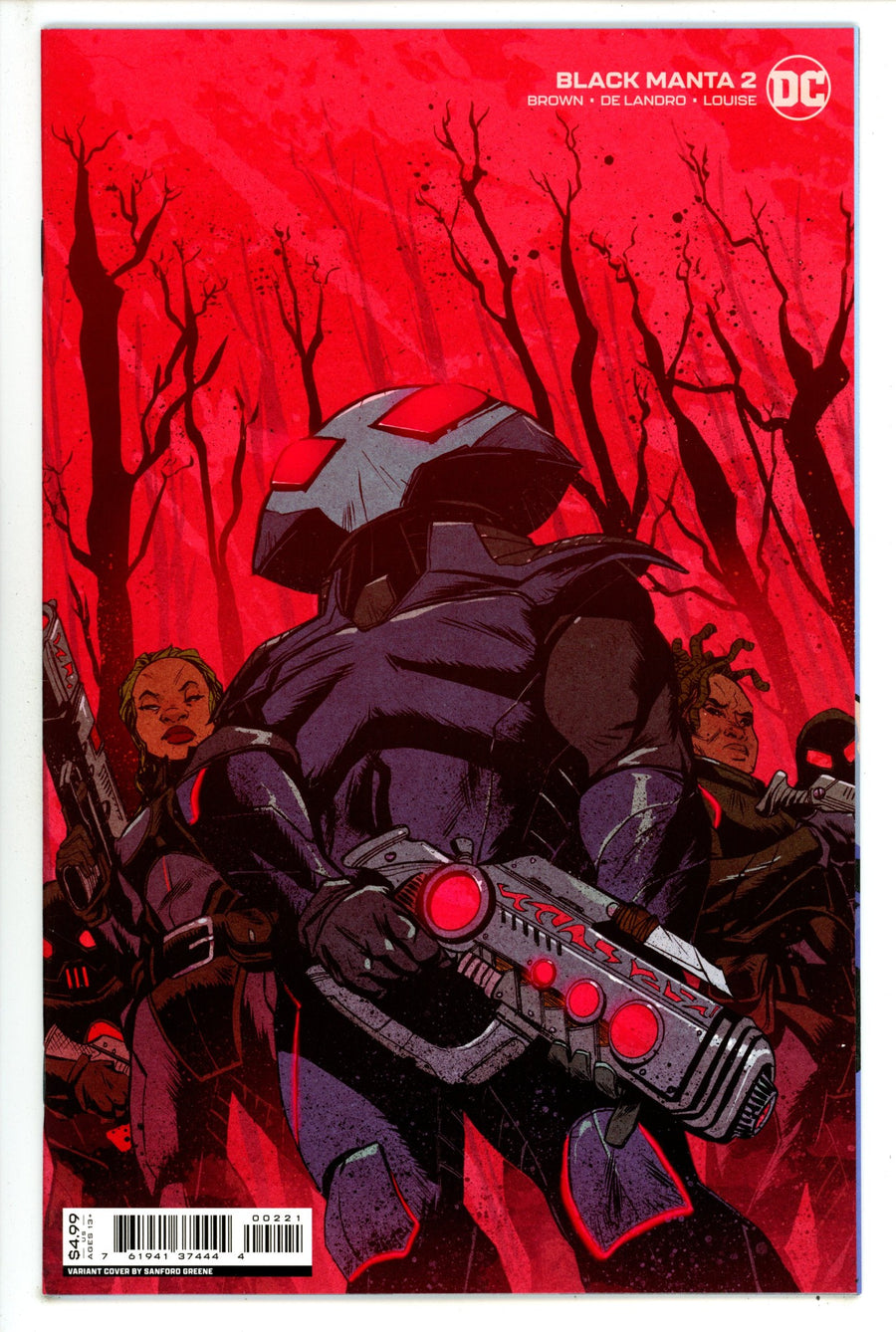 Black Manta 2 High Grade (2021) Greene Variant 