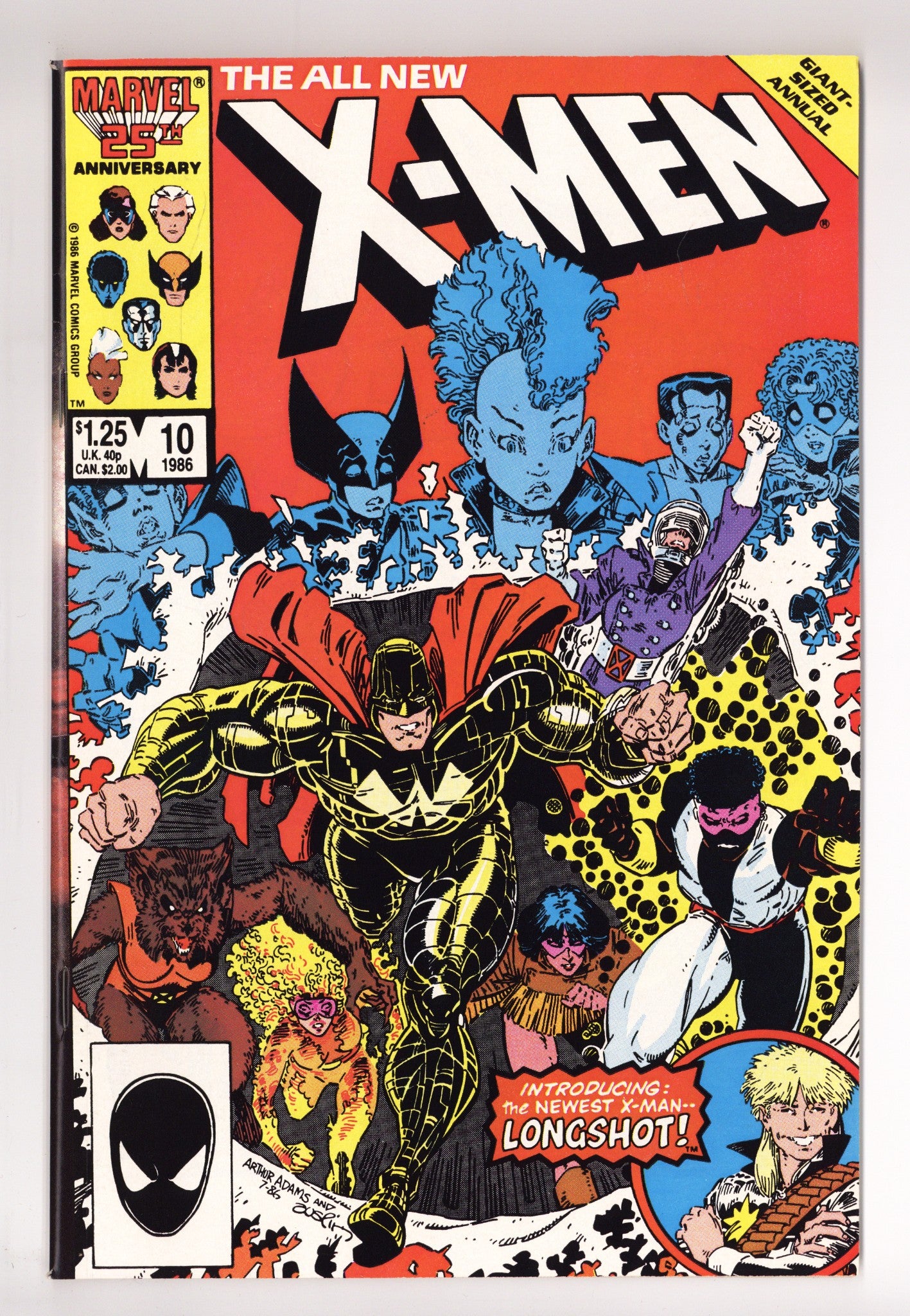 X-Men Annual Vol 1 10 Mid Grade (1987) 