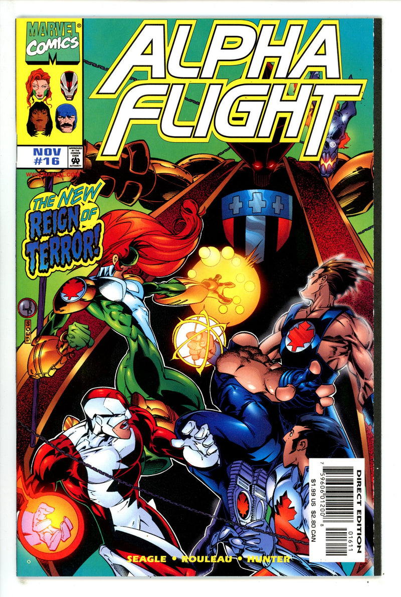 Alpha Flight Vol 2 16 NM- (9.2) (1998)