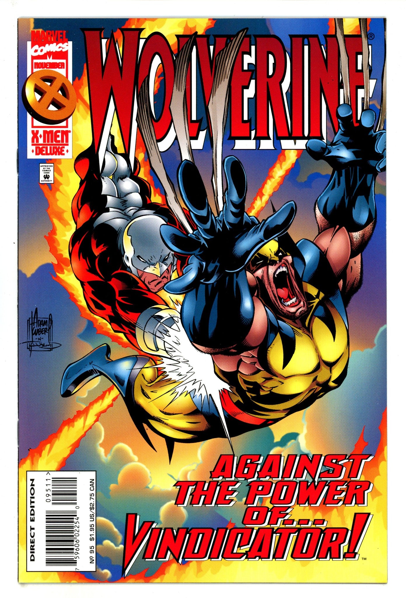 Wolverine Vol 2 95 NM- (9.2) Deluxe (1995) 