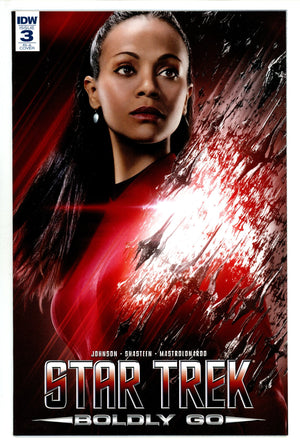 Star Trek: Boldly Go 3 Photo Incentive Variant VF/NM (2016)