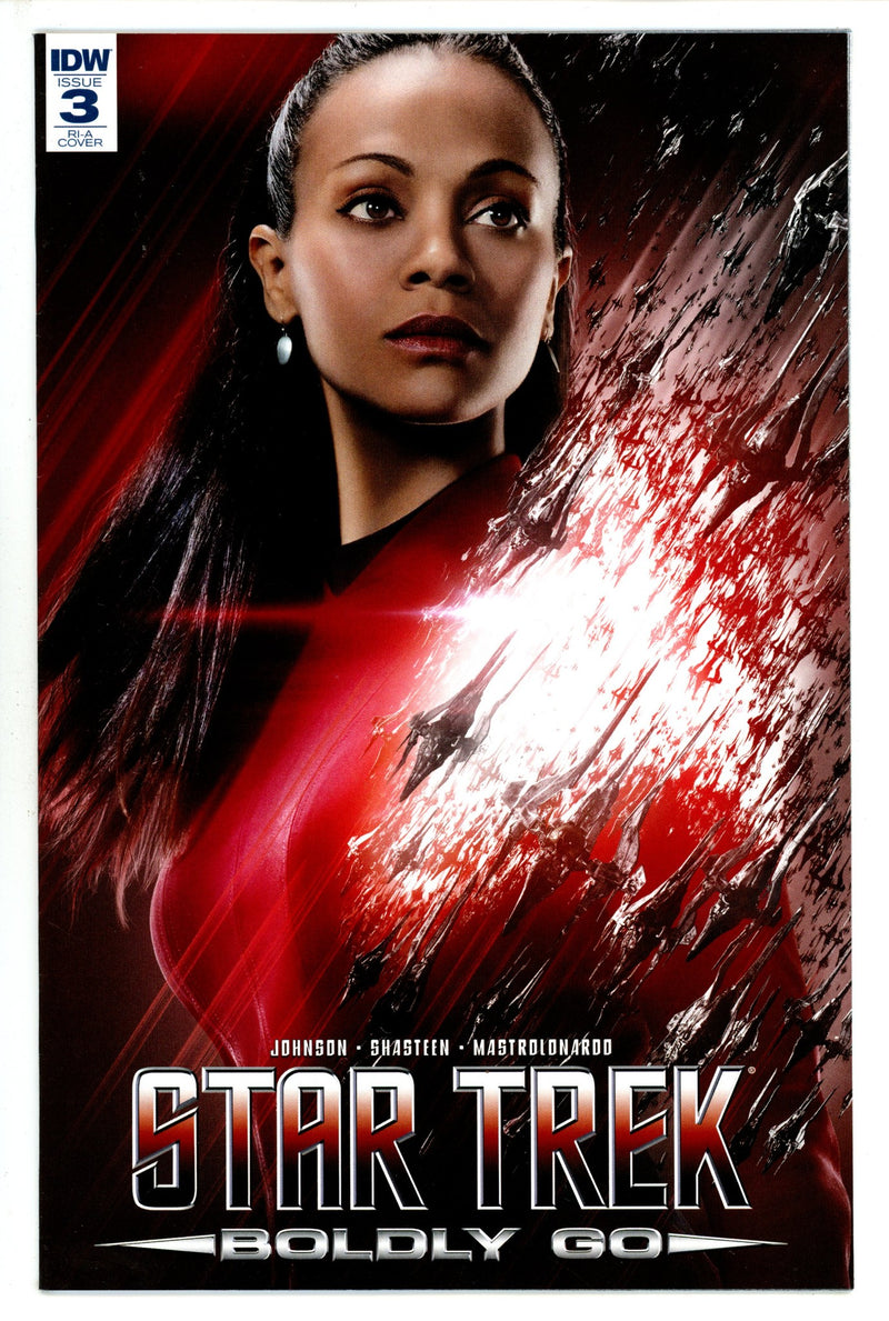 Star Trek: Boldly Go 3 Photo Incentive Variant VF/NM (2016)