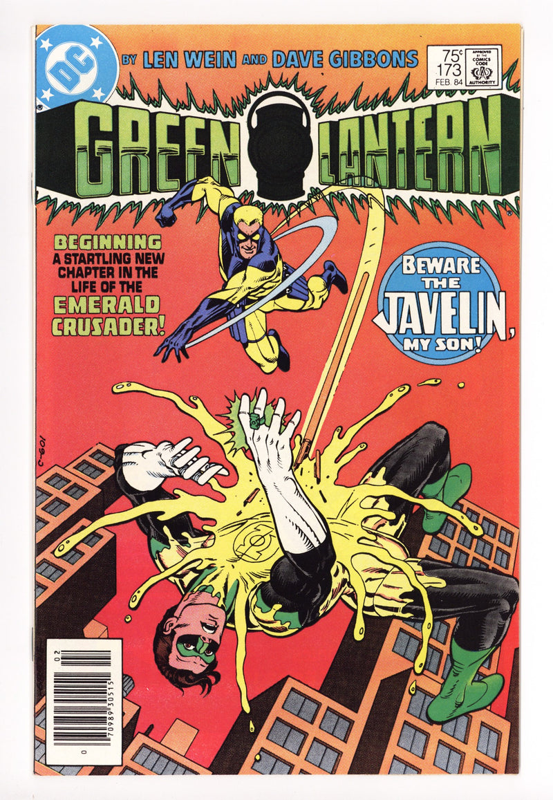 Green Lantern Vol 2 173 NM- (9.2) (1984) Newsstand 