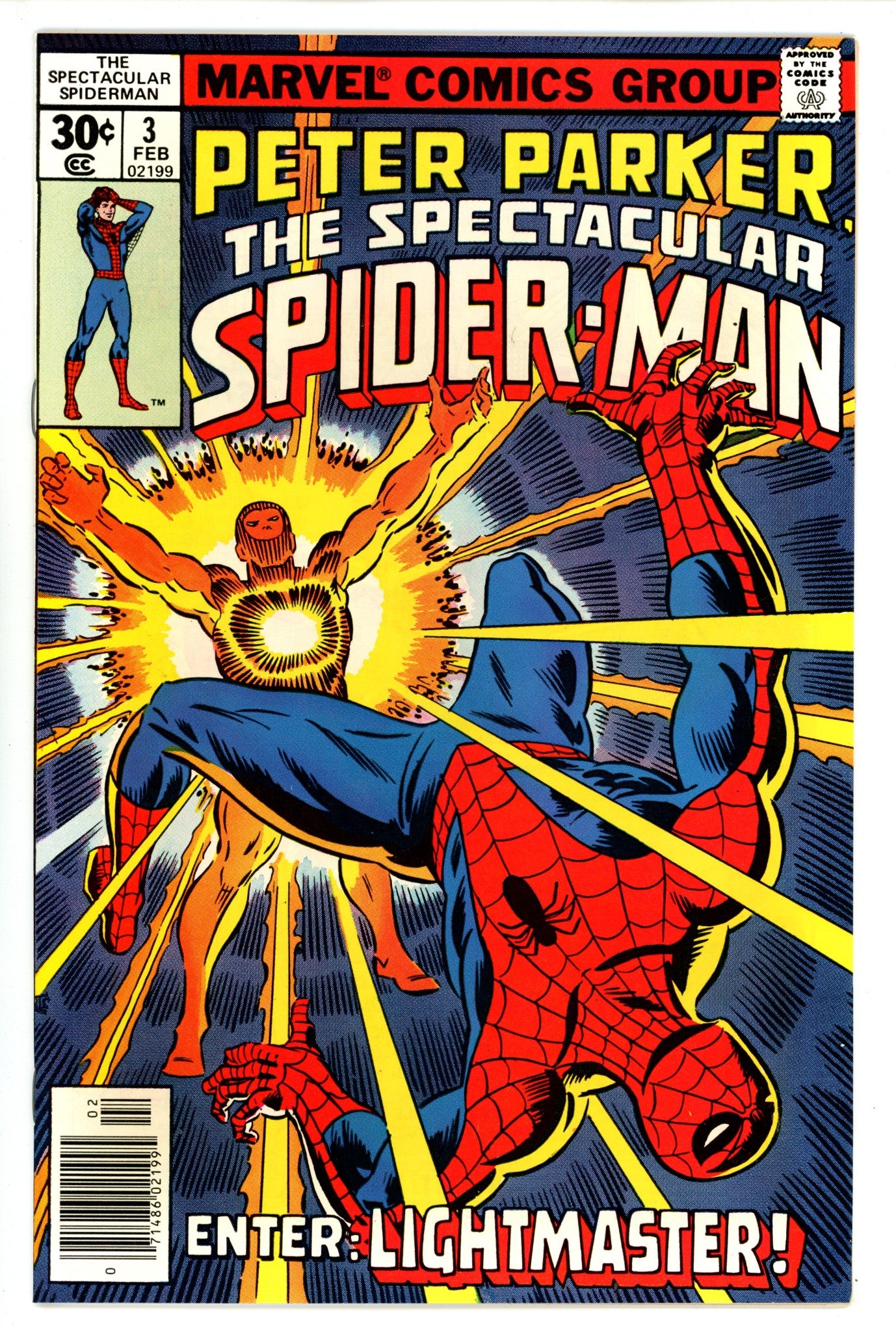 The Spectacular Spider-Man Vol 1 3 VF (8.0) (1977) 