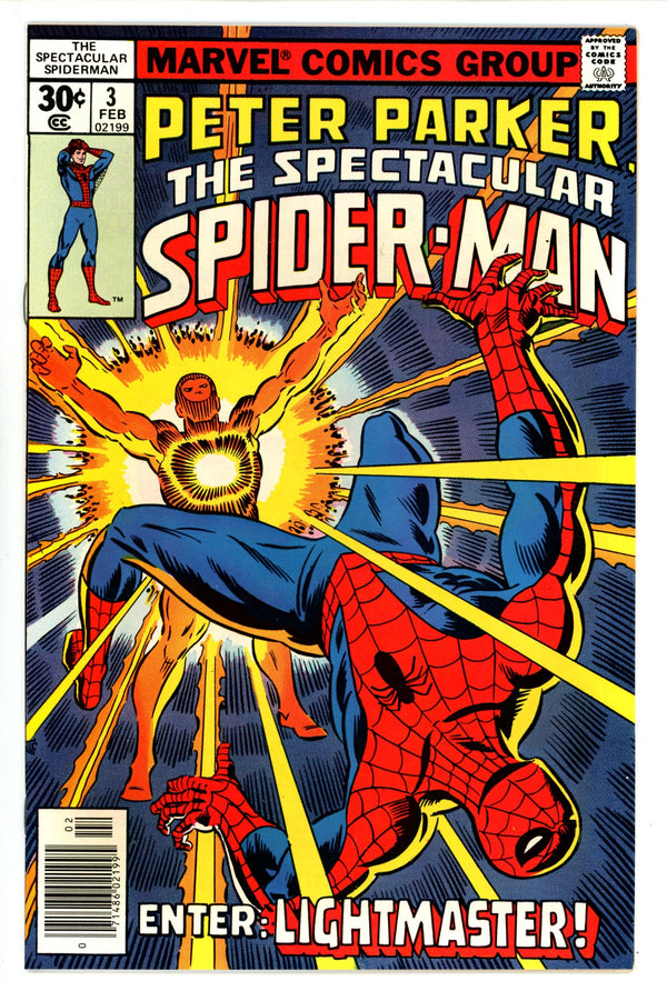 The Spectacular Spider-Man Vol 1 3 VF (8.0) (1977)