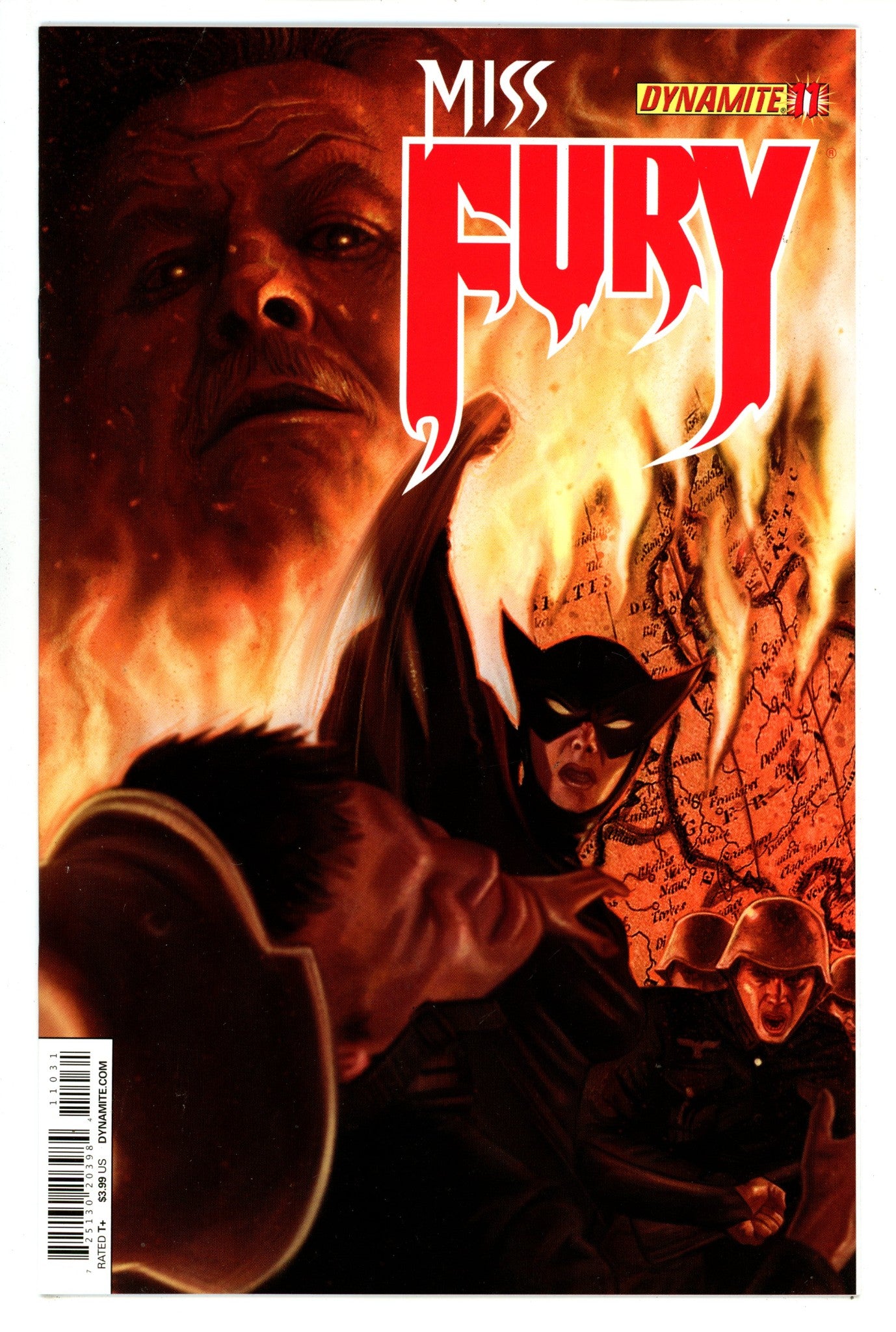 Miss Fury Vol 2 11 High Grade (2014) Worley Variant 