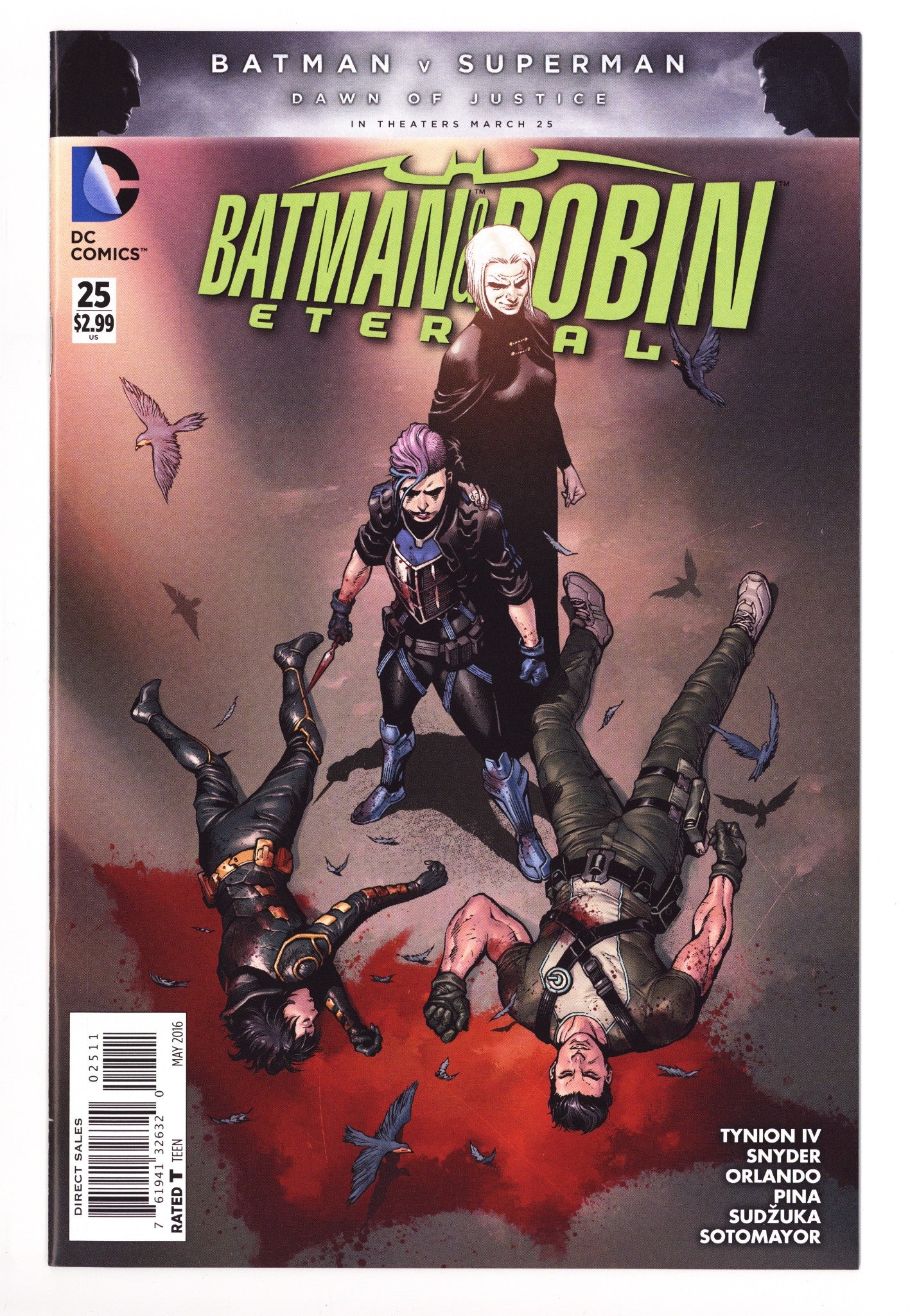 Batman and Robin Eternal 25 High Grade (2016) 