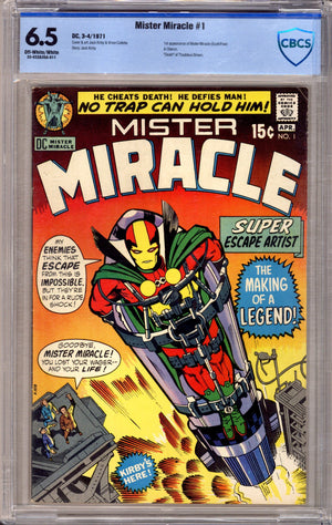 Mister Miracle Vol 1 1 CBCS 6.5 (FN+) (1971)