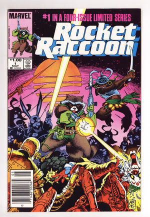 Rocket Raccoon Vol 1 1 NM- (9.2) (1985) Canadian Price Variant