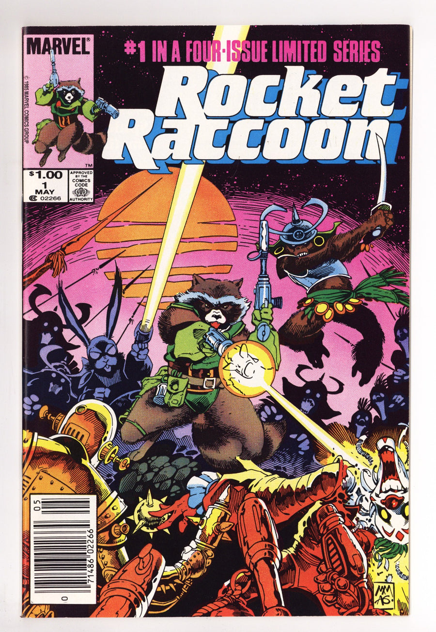 Rocket Raccoon Vol 1 1 NM- (9.2) (1985) Canadian Price Variant 