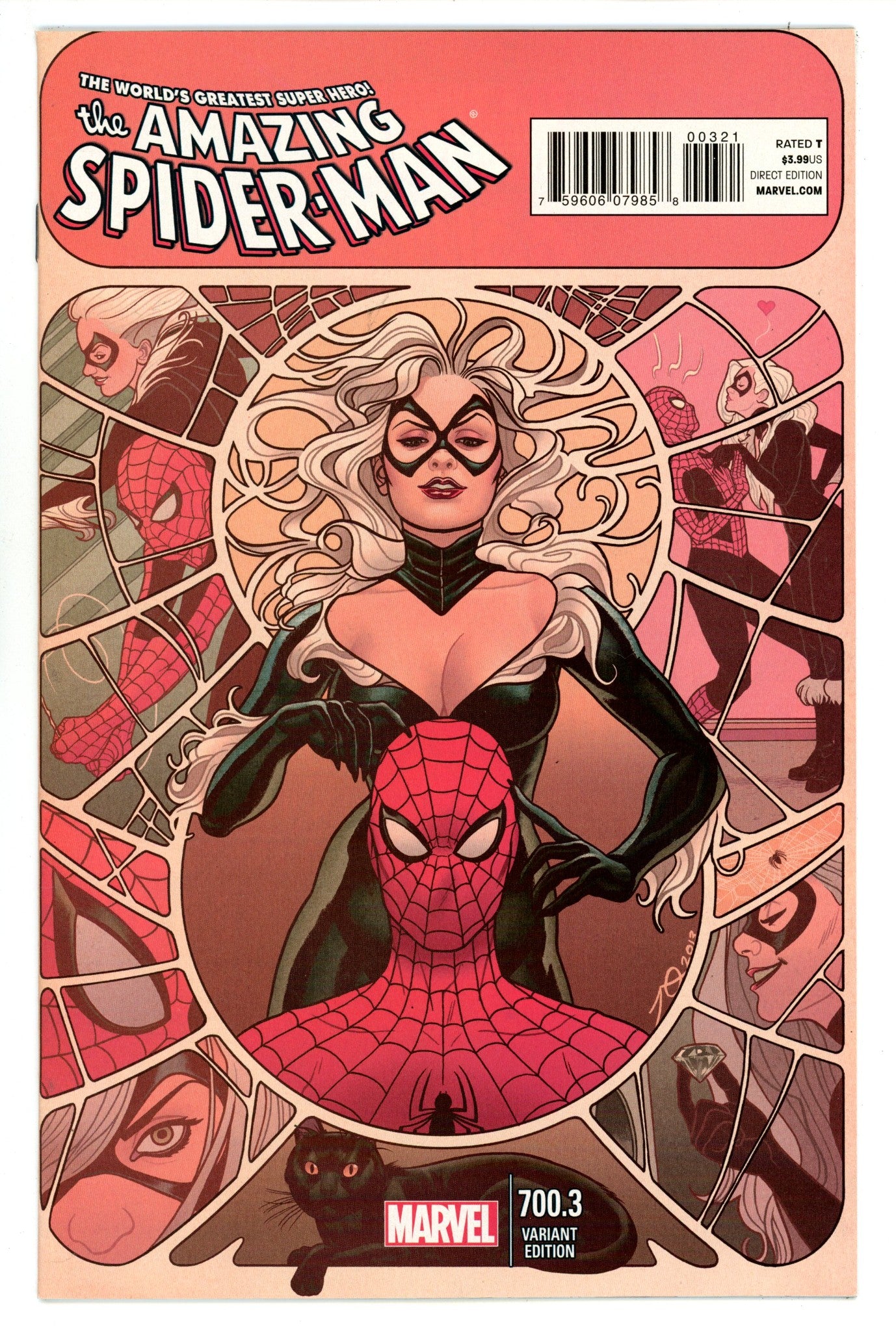 The Amazing Spider-Man Vol 2 700.3 VF/NM (9.0) (2014) Quinones Variant 