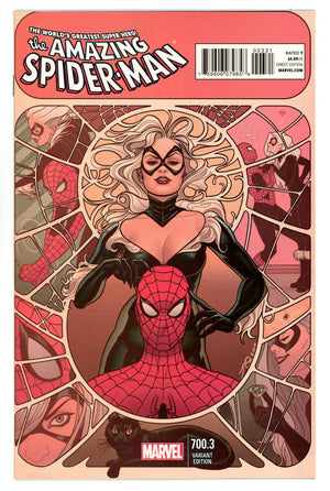 The Amazing Spider-Man Vol 2 700.3 VF/NM (9.0) (2014) Quinones Variant