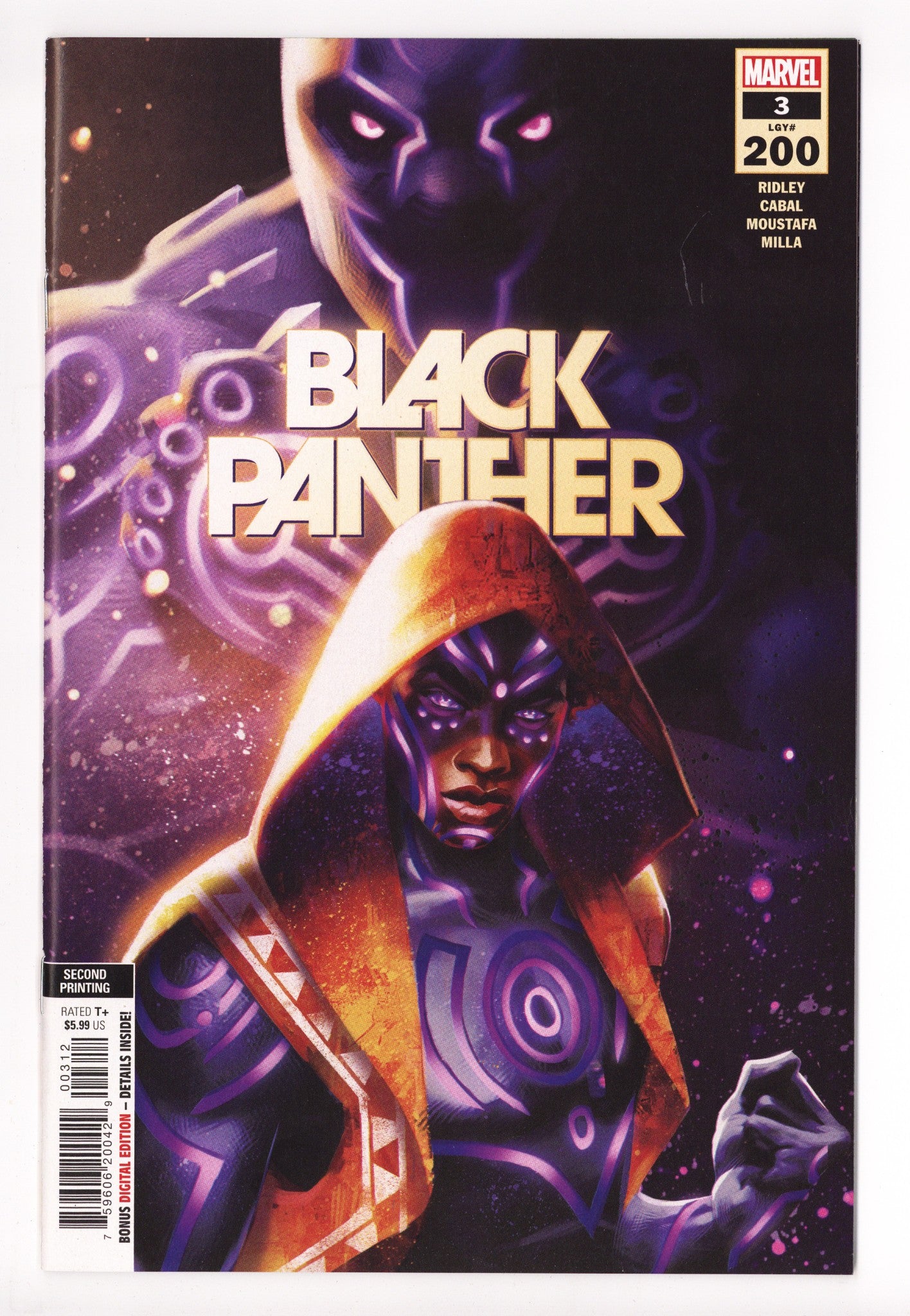 Black Panther Vol 8 3 (200) High Grade (2022) 2nd Print 