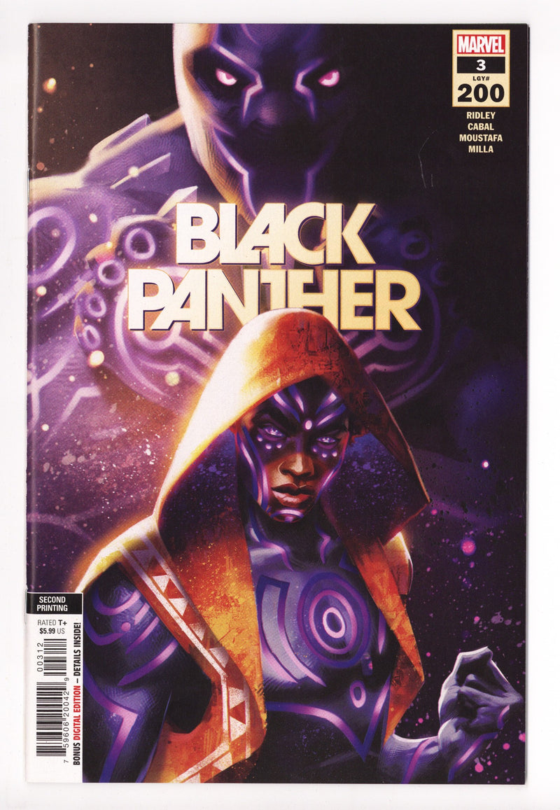 Black Panther Vol 8 3 (200) High Grade (2022) 2nd Print 