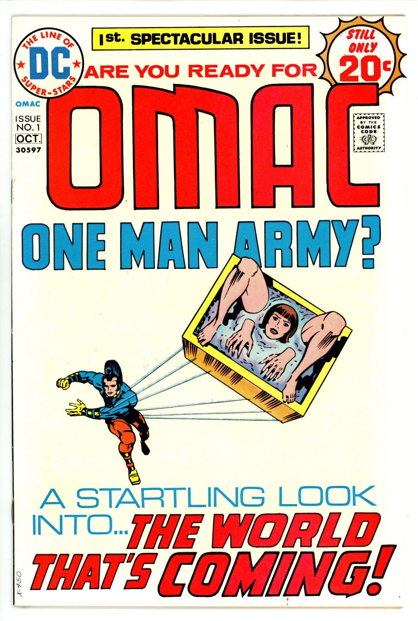 OMAC Vol 1 1 FN+ (6.5) (1974) 