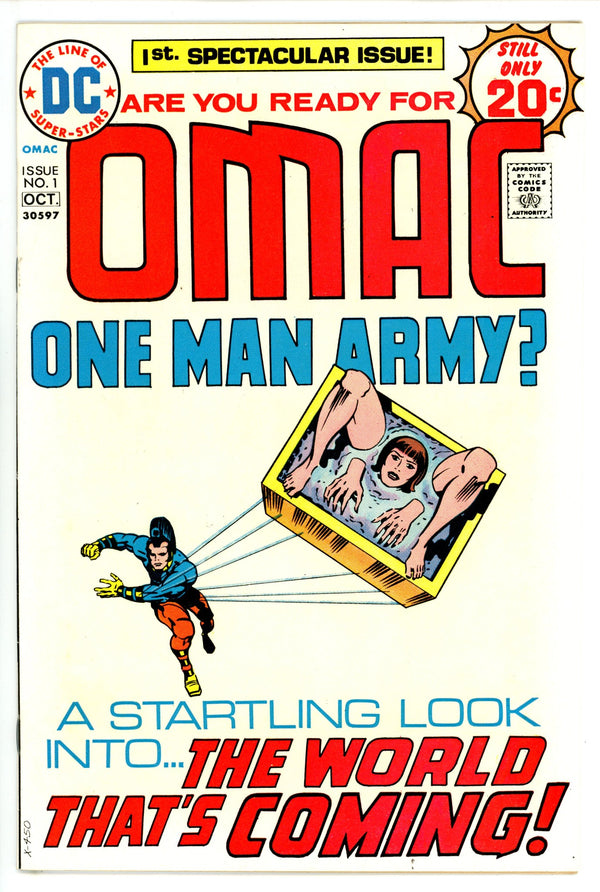 OMAC Vol 1 1 FN+ (6.5) (1974)