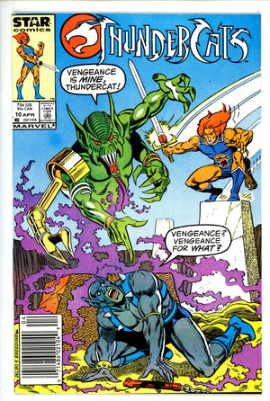 Thundercats 10 VF (8.0) (1987) Newsstand