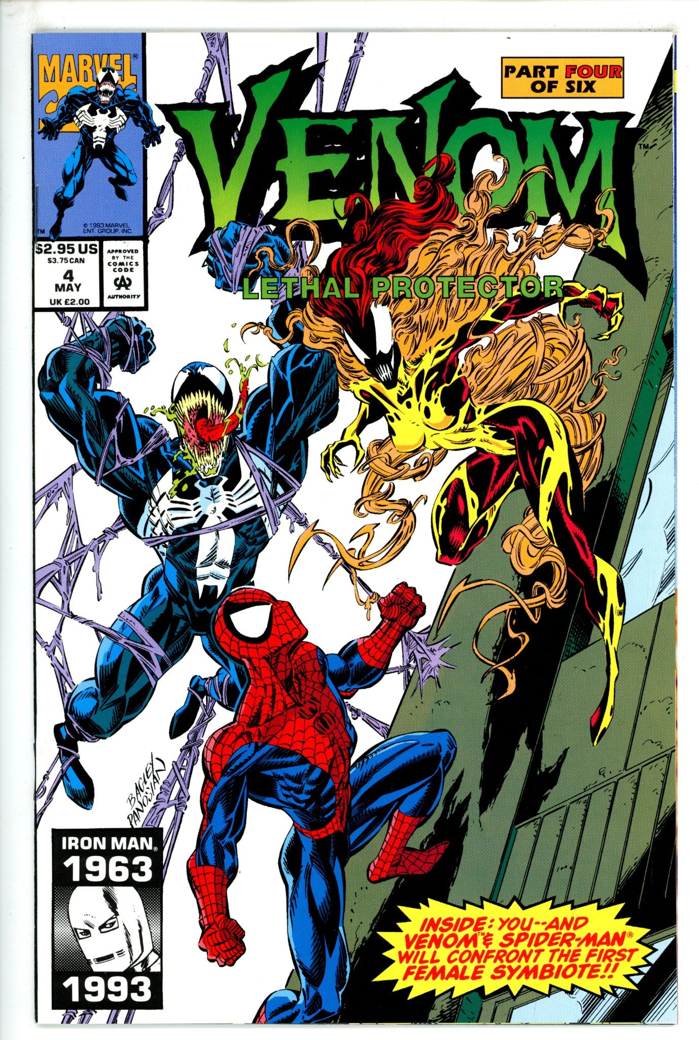Venom: Lethal Protector Vol 1 4 NM- (1993)