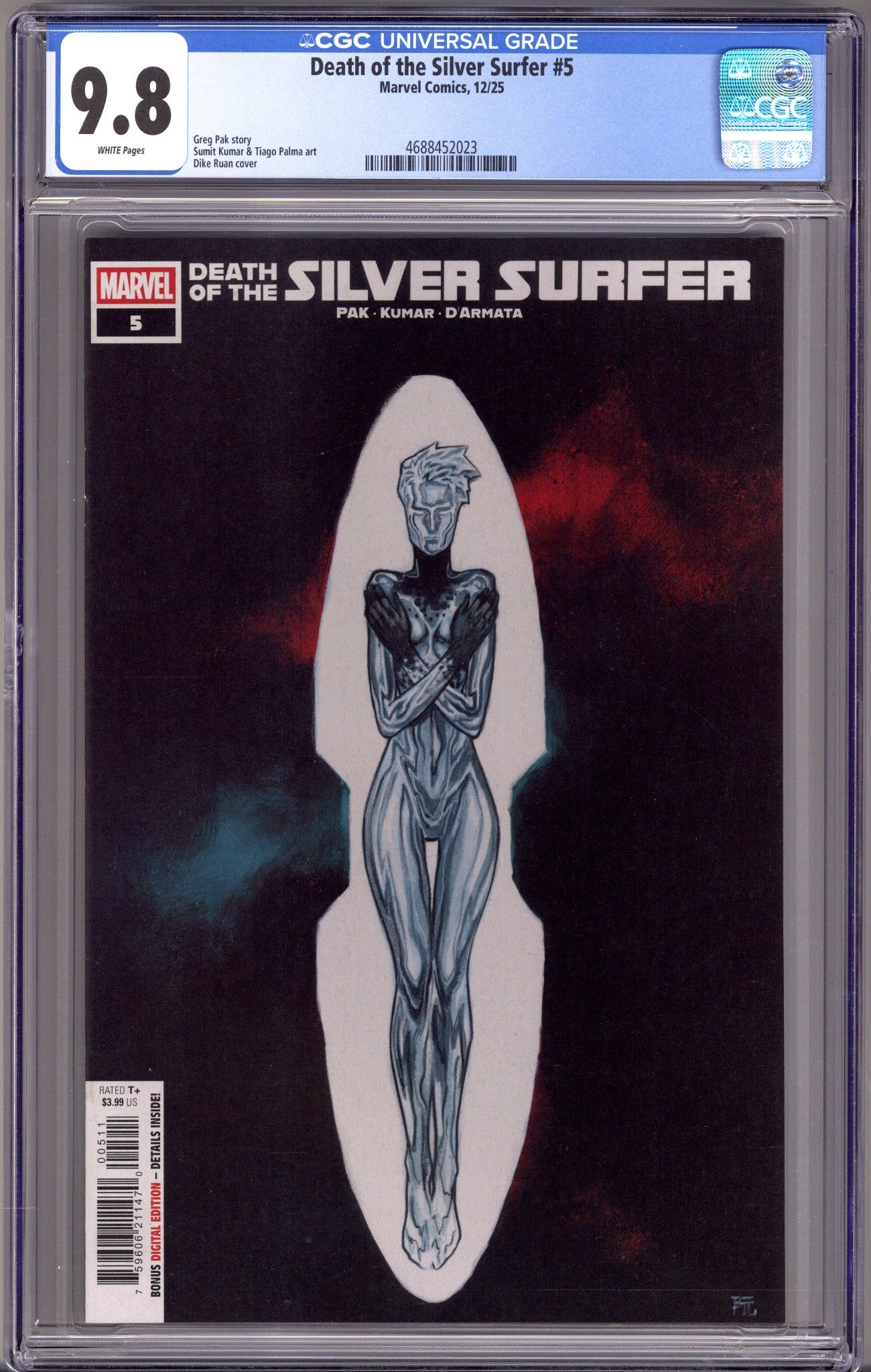 Death of the Silver Surfer 5 CGC 9.8 (NM/M) (2025) 