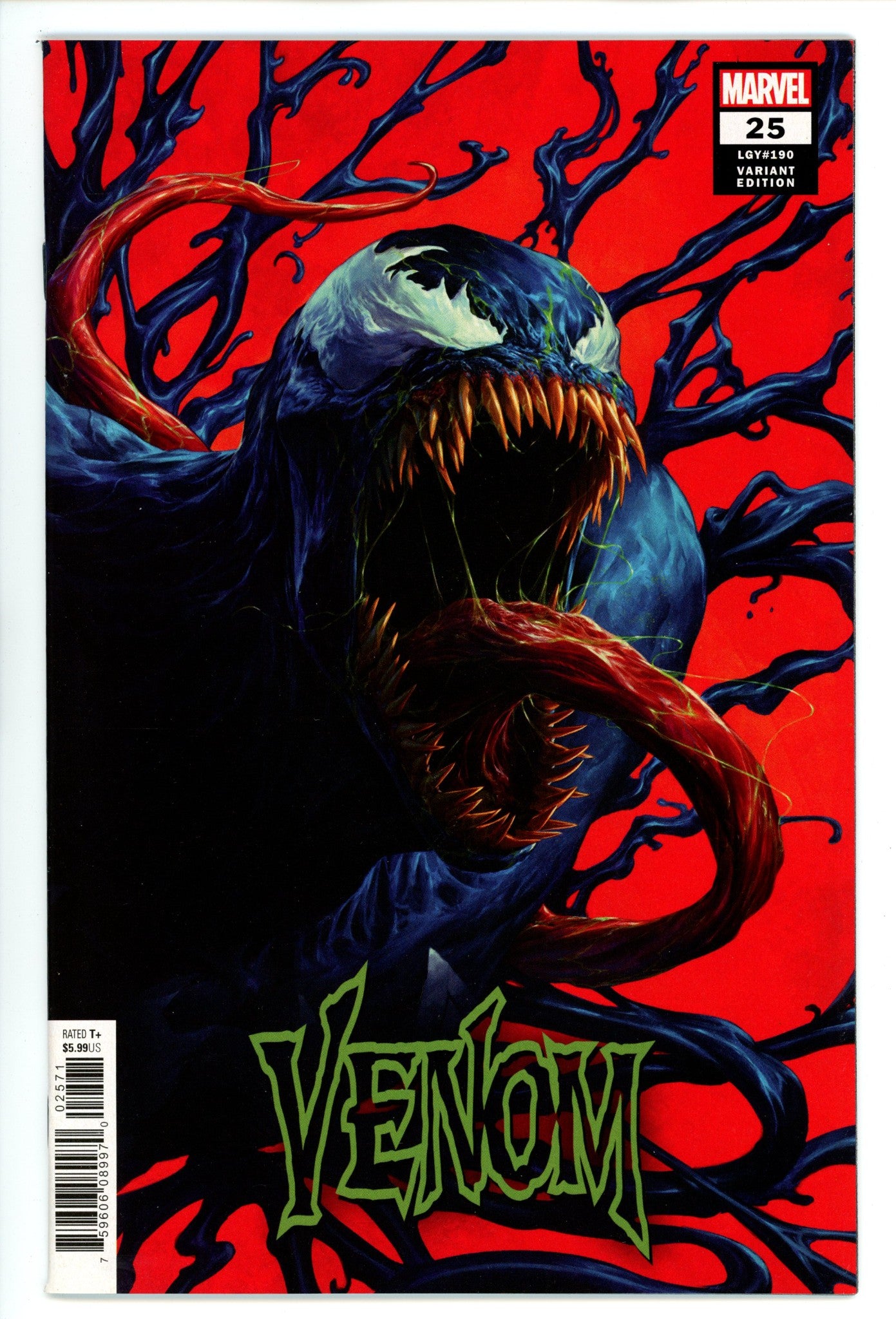 Venom Vol 4 25 (190) High Grade (2020) Rapoza Variant 